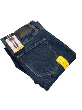 Express Woman’s Size 8 Bootcut Stretch Dark Blue Jeans NWT, $98 MSRP